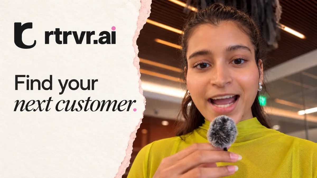 Bhavani demonstrates finding your next customer with Retriever AI.